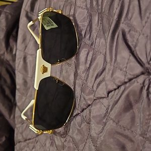 Versace Sunglasses White/Gold
